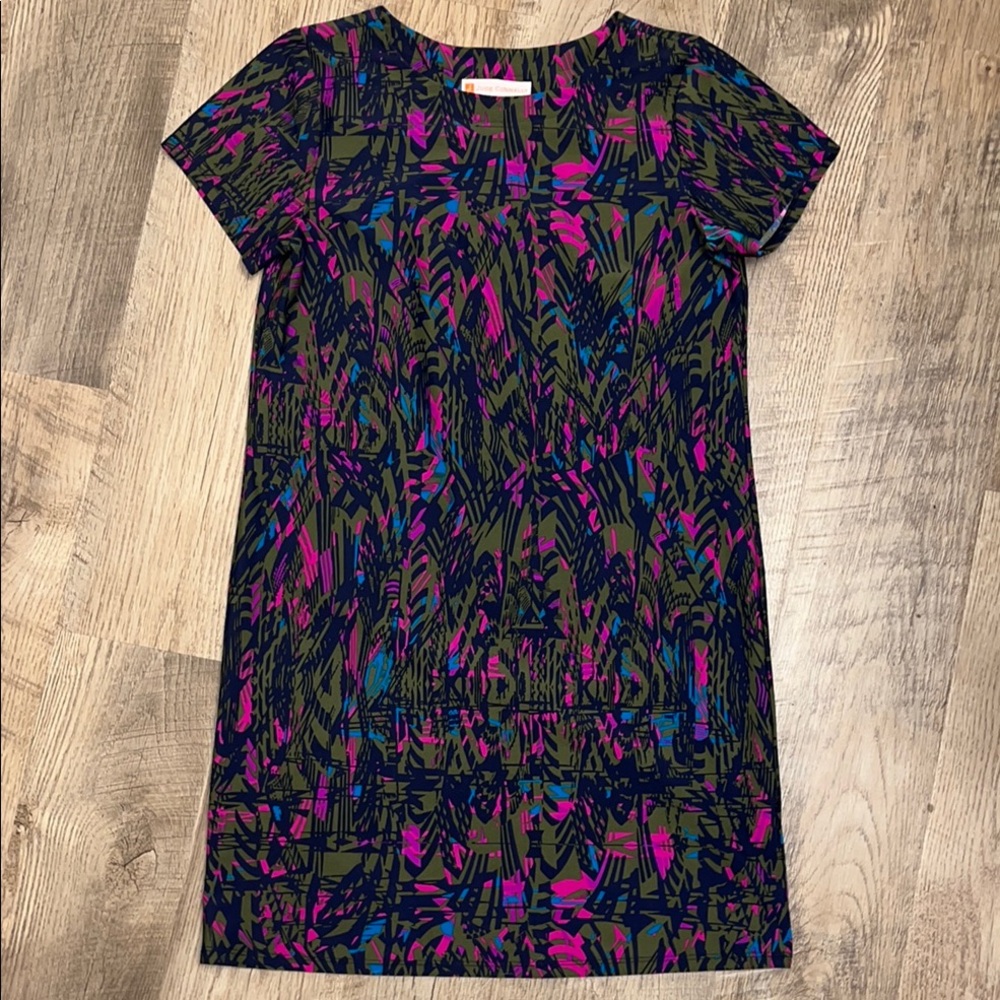 Jude Connally Multicolor Abstract Print Women's Dress